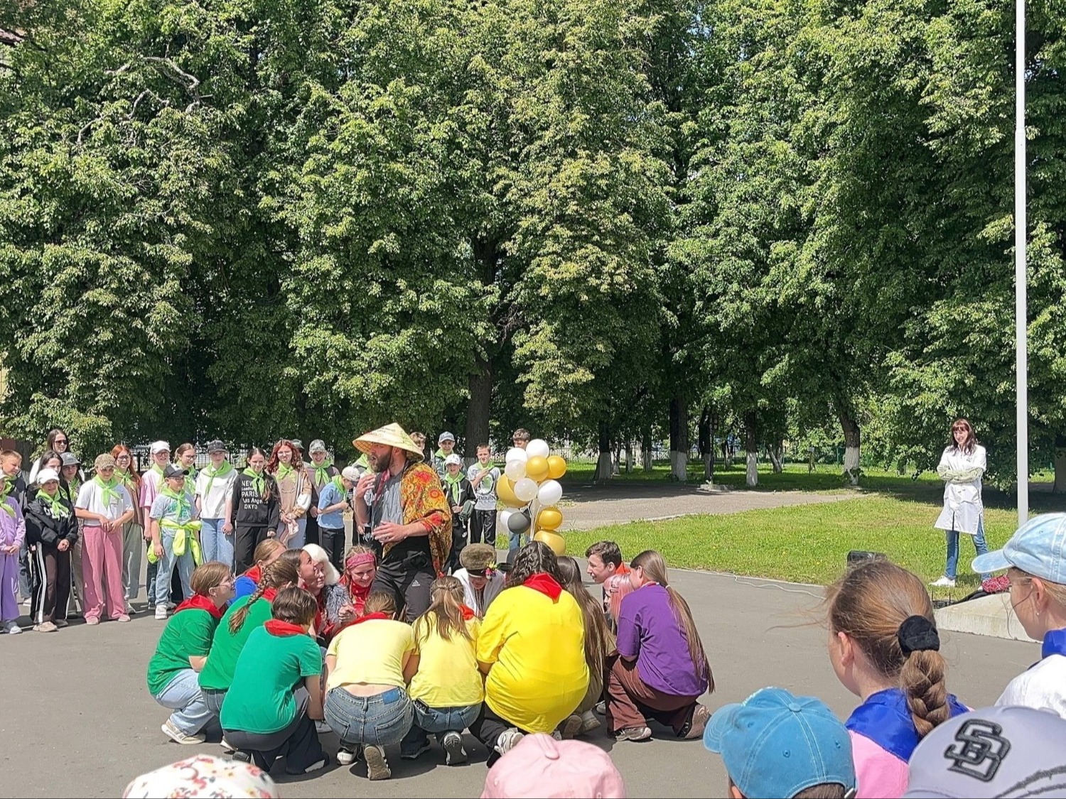 Открытие лагеря &amp;quot;Светлячок&amp;quot;.